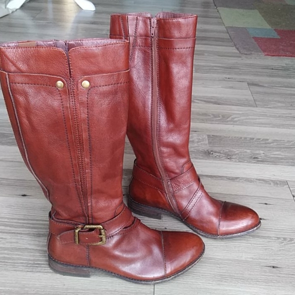 Miz Mooz Shoes Miz Mooz Bono Riding Tall Boots With Side